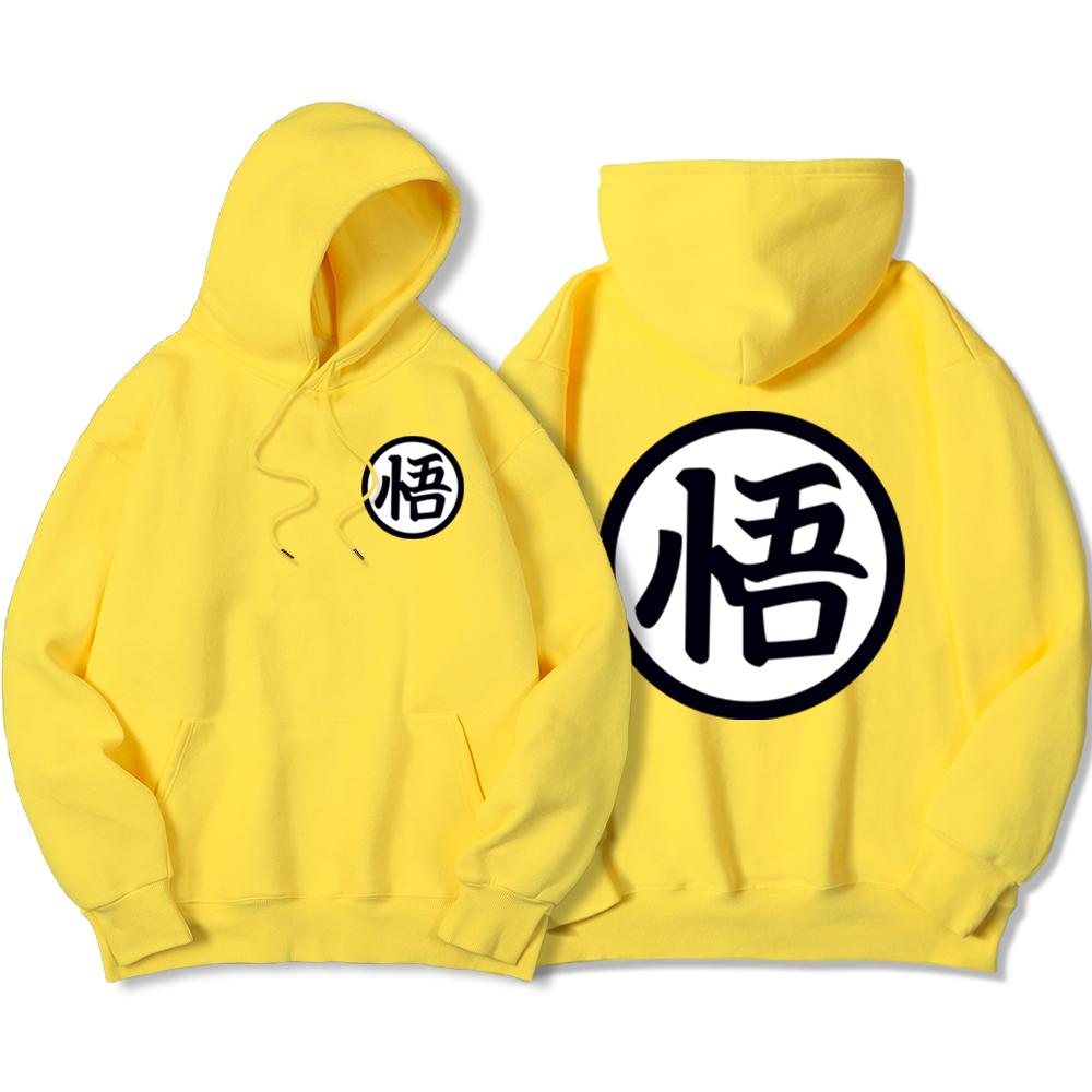 

Japan Anime Db Characters Wu Print Streetwear Men Oversize Casual Hoodie Crewneck Модний пуловер Loose Pocket Street Man Hoody S