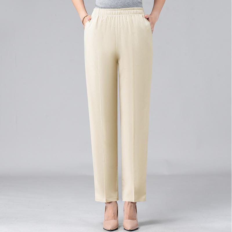 Damemote Uformelle bukser og capris i ensfarge