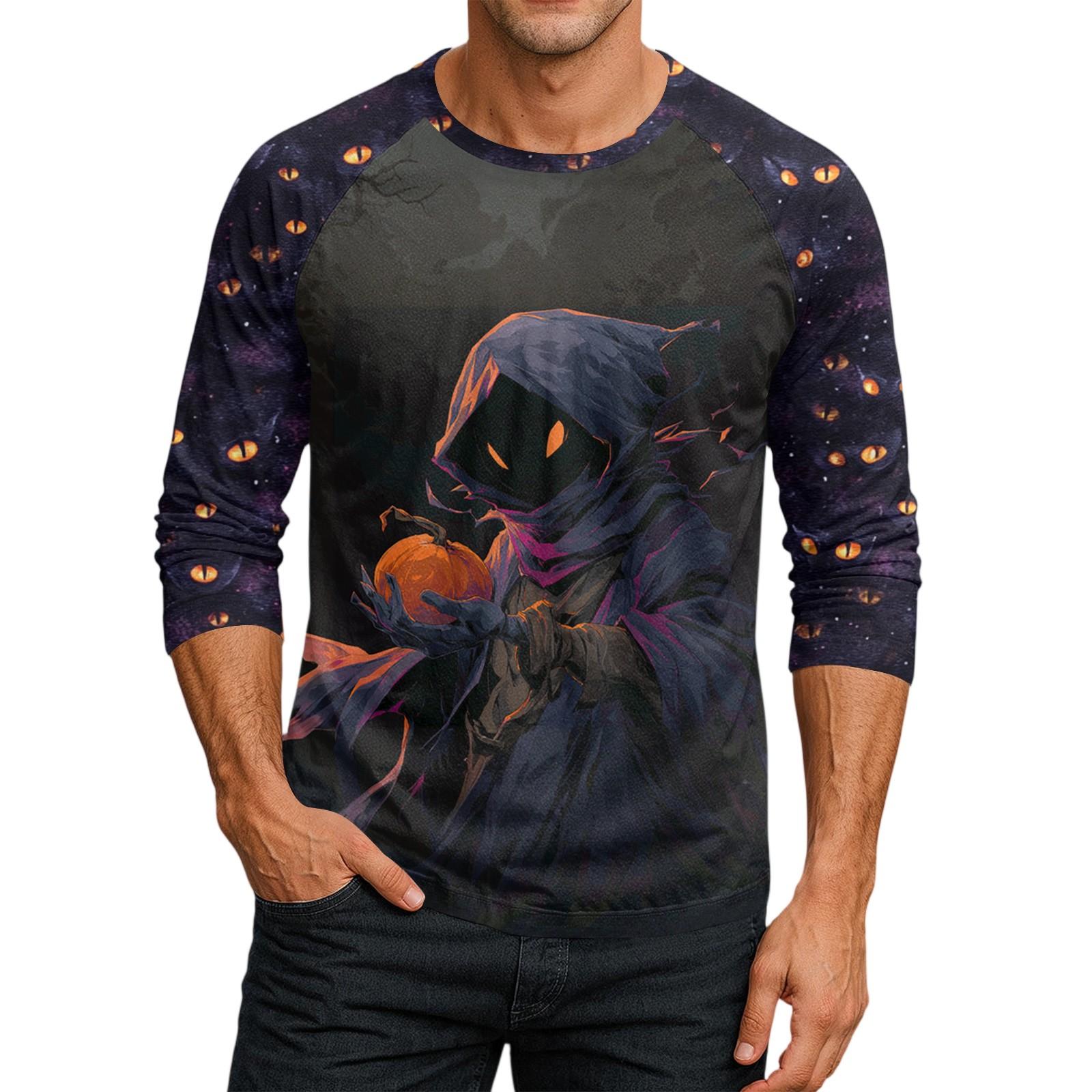 

Чоловічий топ-футболка з круглим вирізом та рукавами-плунжерами XXXL