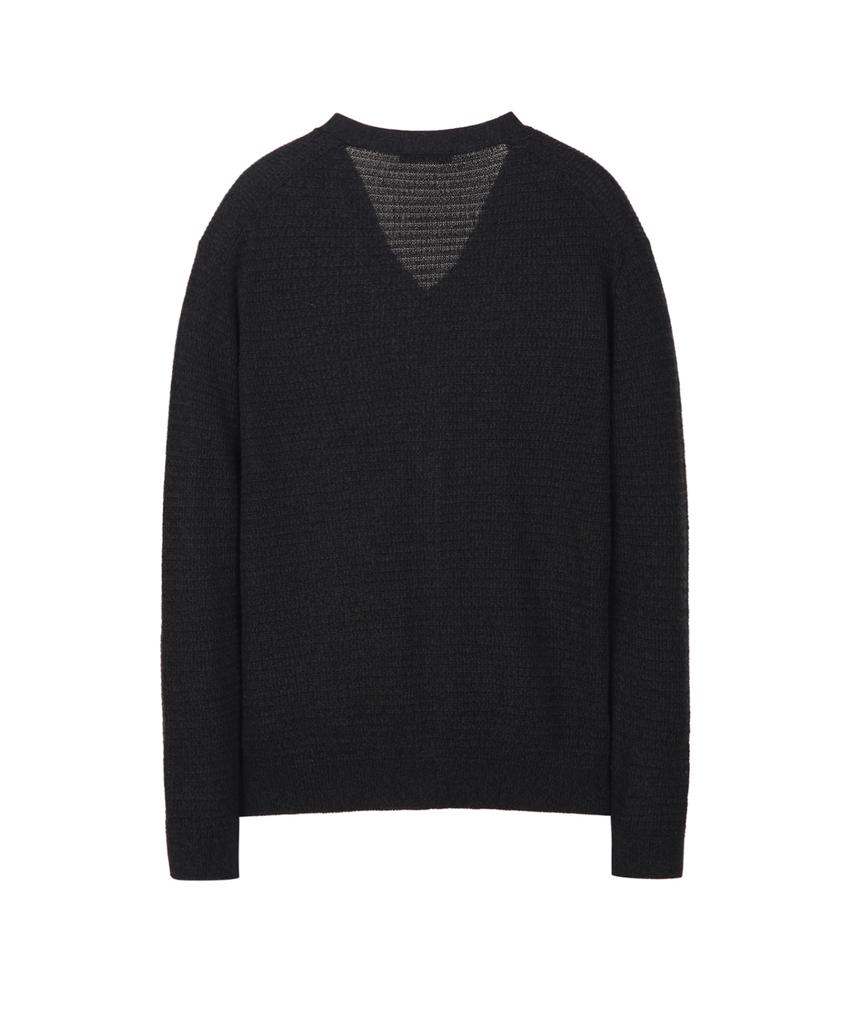 Jilseutyueoteunyuyogmaen Paper Blend Cardigan - Black (Jnsw6B406Bk)