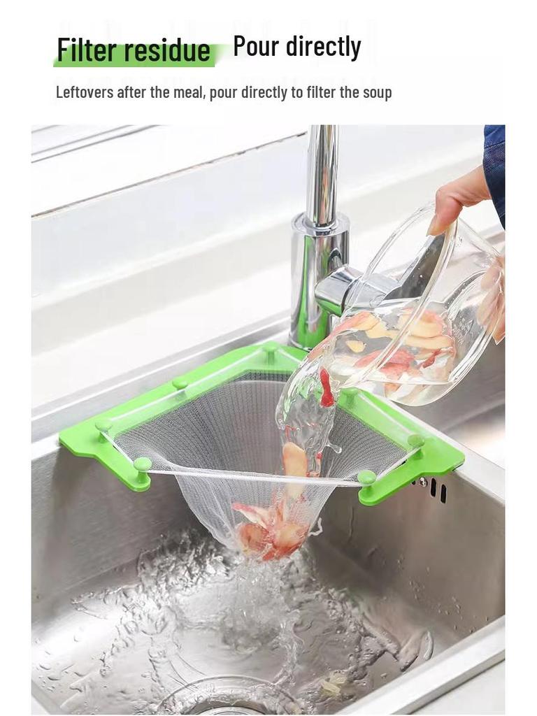Einweg Dreieck Spülen Siebnetz für Küche und Geschirrspülen