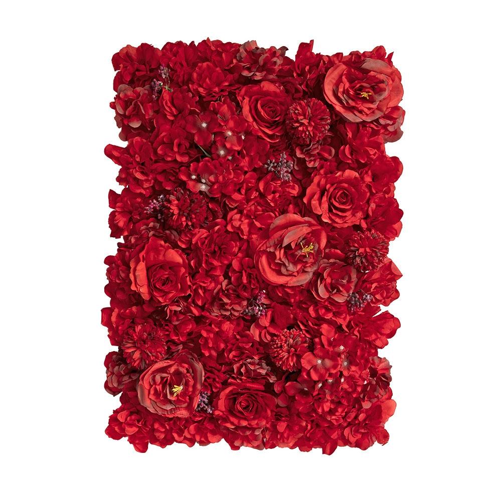 Partys Künstliche Blumenwanddekoration Rose Pfingstrose