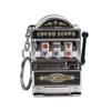 1 pz Fortunata Jackpot Mini Slot Machine Frutta Divertente Portachiavi Compleanno Regalo Giocattolo Educativo per Bambini Macchina Giochi a Gettoni