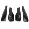 4PCS Roof Rack Cover Plastic Car Accessories Easy To Install Roof Luggage Cargo Rail Rack Replacement for RAV4