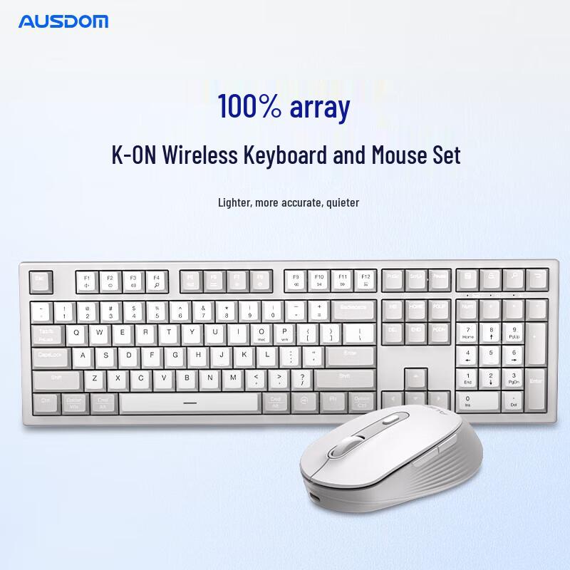 AUSDOM KAM200X 2.4G Wireless Keyboard Mouse Combo