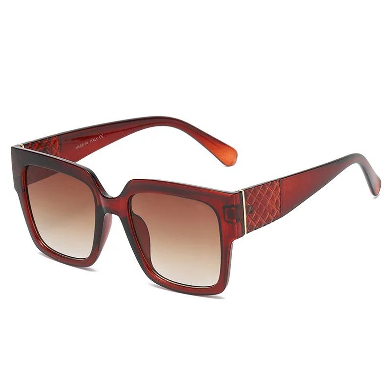 Luxury Brand Square Sunglasses  Ladies Men's Large Frame Sunglasses Premium Women's Glasses UV400 Oculos De Sol
