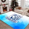 1PC rug Southend Crest Design Carpet, Chair Rug,Area Rug for Office Bedroom living rooms bedroom, Doormat decor Christmas fan gifts