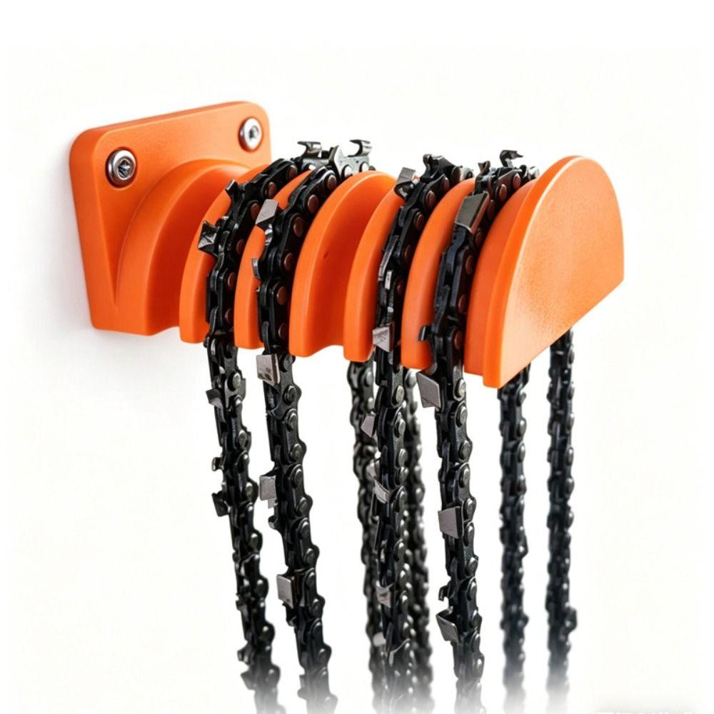 Multi-Functional Saw Chains Wall Bracket With Screw Holes Hanging Chain Holder Tree Chain Holder