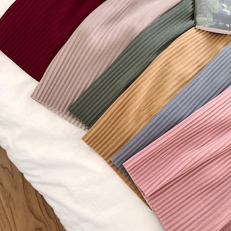 Women Autumn Pants Leg Wide Casual High Waist Pants With Bow Belt New Pleated Pant Trousers Femme