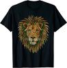 NIEUW BEPERKT Rastafari Rood Geel Groen Rasta Kleding Leeuw van Juda T-shirt
