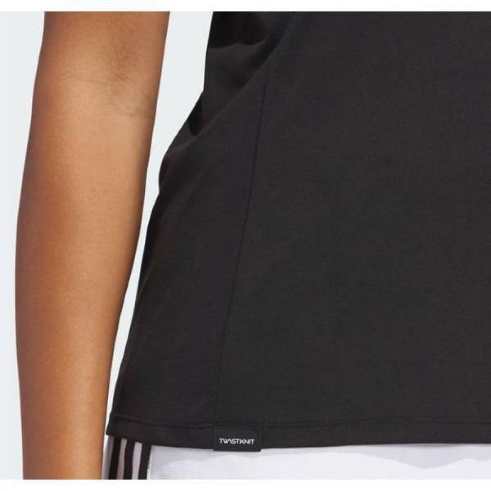 Adidas Golf Women S Ultimate 365 Tour twiSt Knit Polo Shirt Jc9221 Black