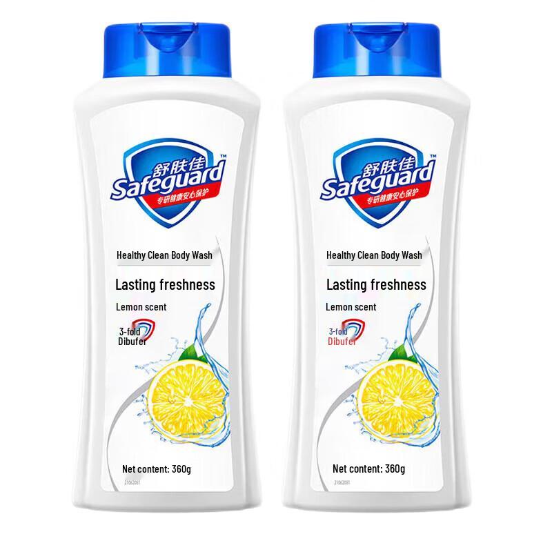 Safeguard Lemon Scent Refreshing Shower Gel Twin Pack