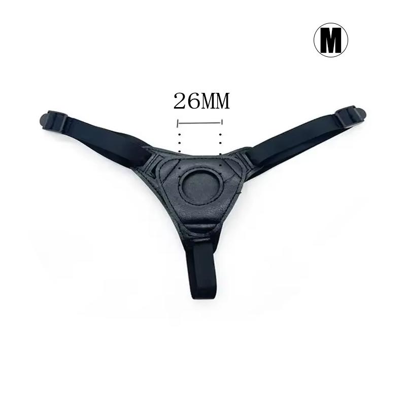 Adjustable Silicone Strap On Harness with Slim Dildo Set, Beginner Pegging Dildo Panties for Women Men Couples, Soft Purple Stra