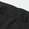 Men's Trendy Spring Loose-Fit Straight Leg Trousers with Half Elastic Waist