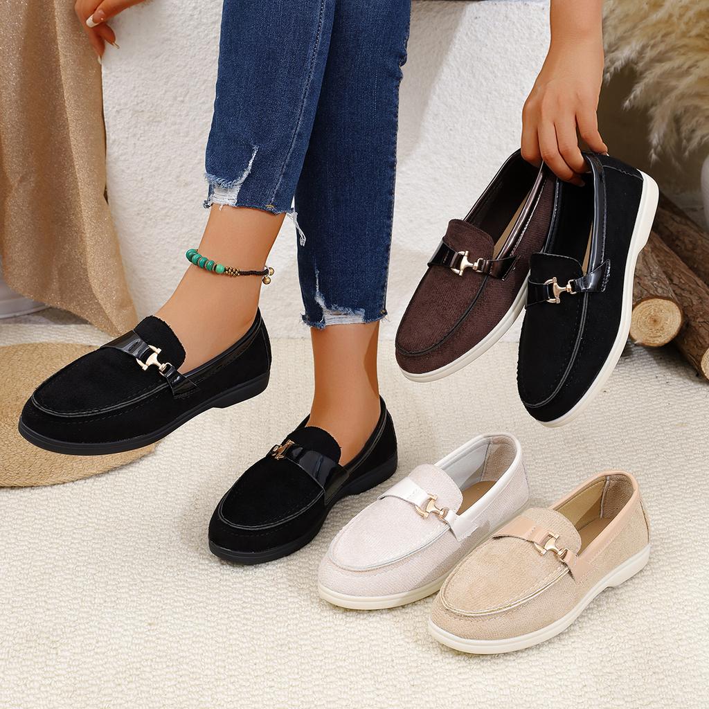 Fashion Women Sneakers Autumn Comfortable Fashion Women Casual Flat Shoes Plus Size Non-slip Platform Loafers Outdoor Sneakers Women