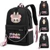 Cartoon Printed Backpack Teenage Boy Girl Schoolbag Large Capacity Waterproof Bagpack Women Men Unisex Travel Laptop Bag