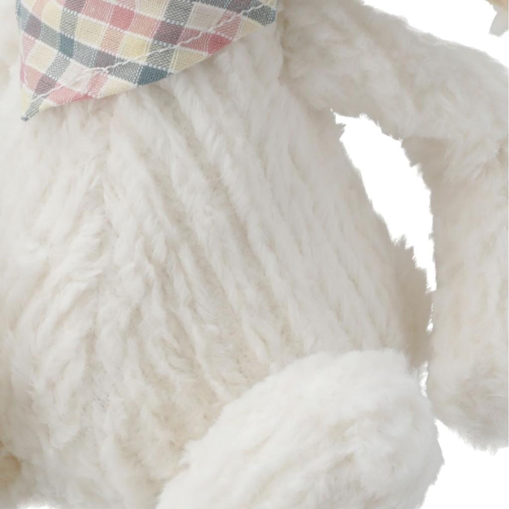 Nitori Bandana Sheep Plush Toy, White, WD01, 2116100001842