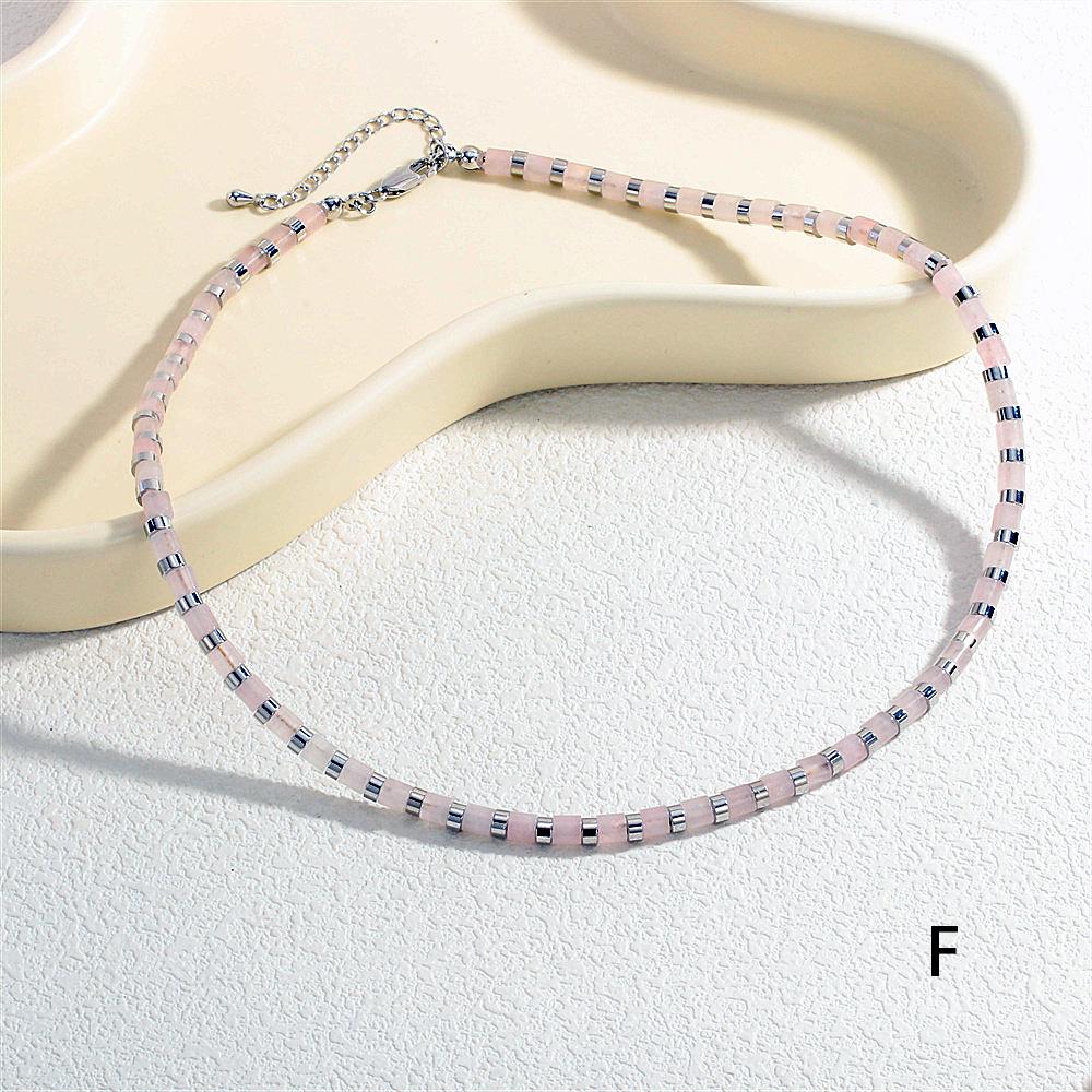 Dopamine Hip-Hop Clavicle Chain in Vibrant Ethnic Style