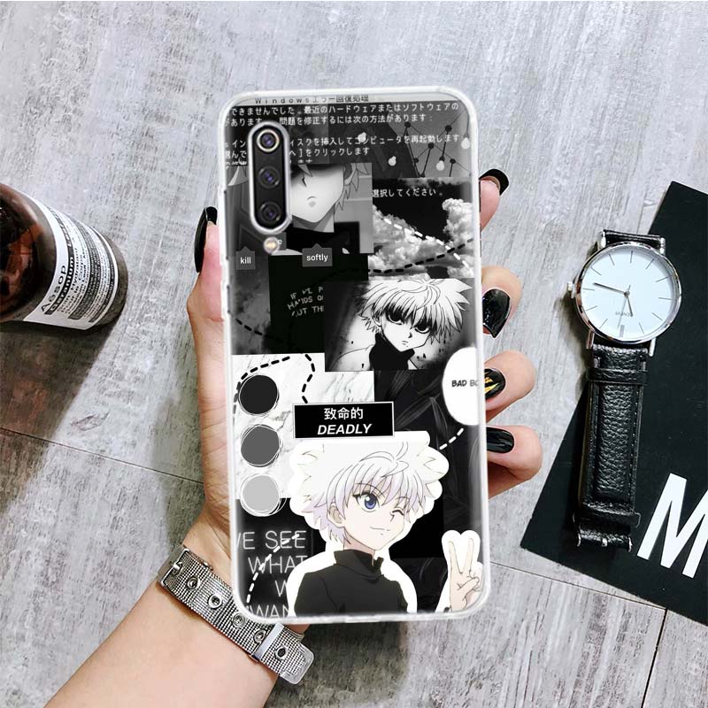 Hunter X Hunter Killua Phone Case For Xiaomi Redmi Note 10 9 8 11 Pro 11T 11S 10S 9S 9A 9C 9T 8T 8A 7 7A 5 Art Pattern Cover