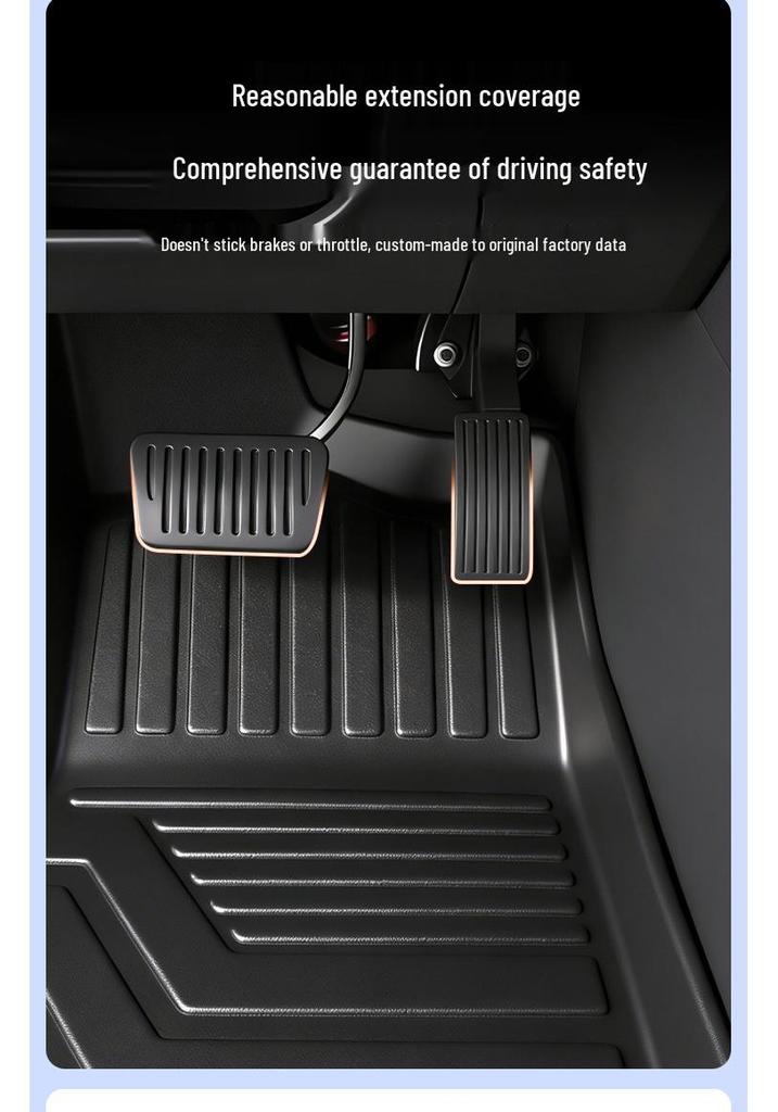 BYD Dolphin TPE Full Coverage Car Mats - Driver's Seat Accessories
