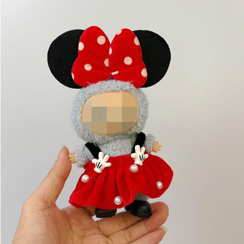 Labubu Pendant: Baby Clothes Blind Box - 17cm Macaron Vinyl.