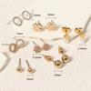 Fashionable Doudou Earrings for Women, Retro Simple and High-end Sense, Freshwater Pearl Earrings, Ear Holes, Anti-blocking Ear Decorations