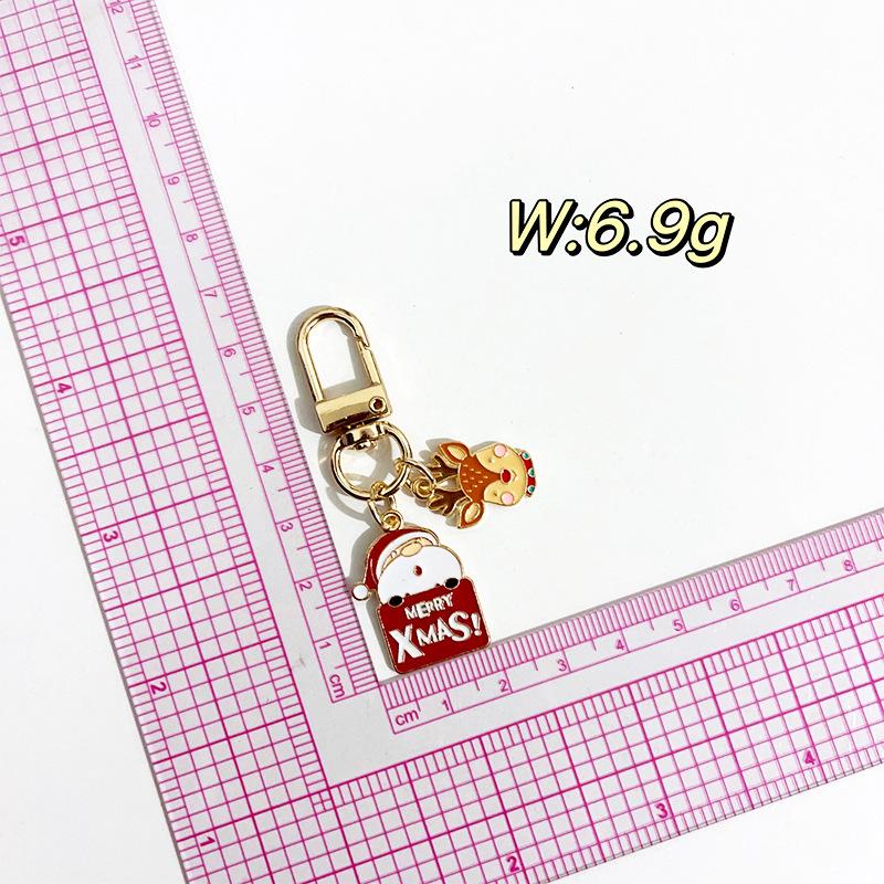 Cute Santa Claus Keychain Ornament - Christmas Bag Decoration