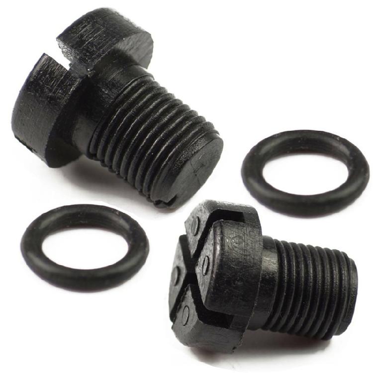 

Enhances Plastic Coolant Bleeder Screws & Rubber O Rings 11537793373 High Strength Air Bleed Valves Screws set for Car 1