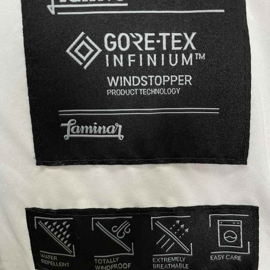 HERNO Pl128DL-11106-1250 White Laminar Down Jacket Jacket 42 GrayUsed