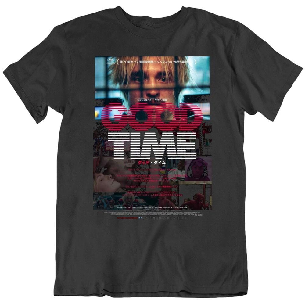 

Good Time Japanese Movie Poster Fan T Shirt 3XL