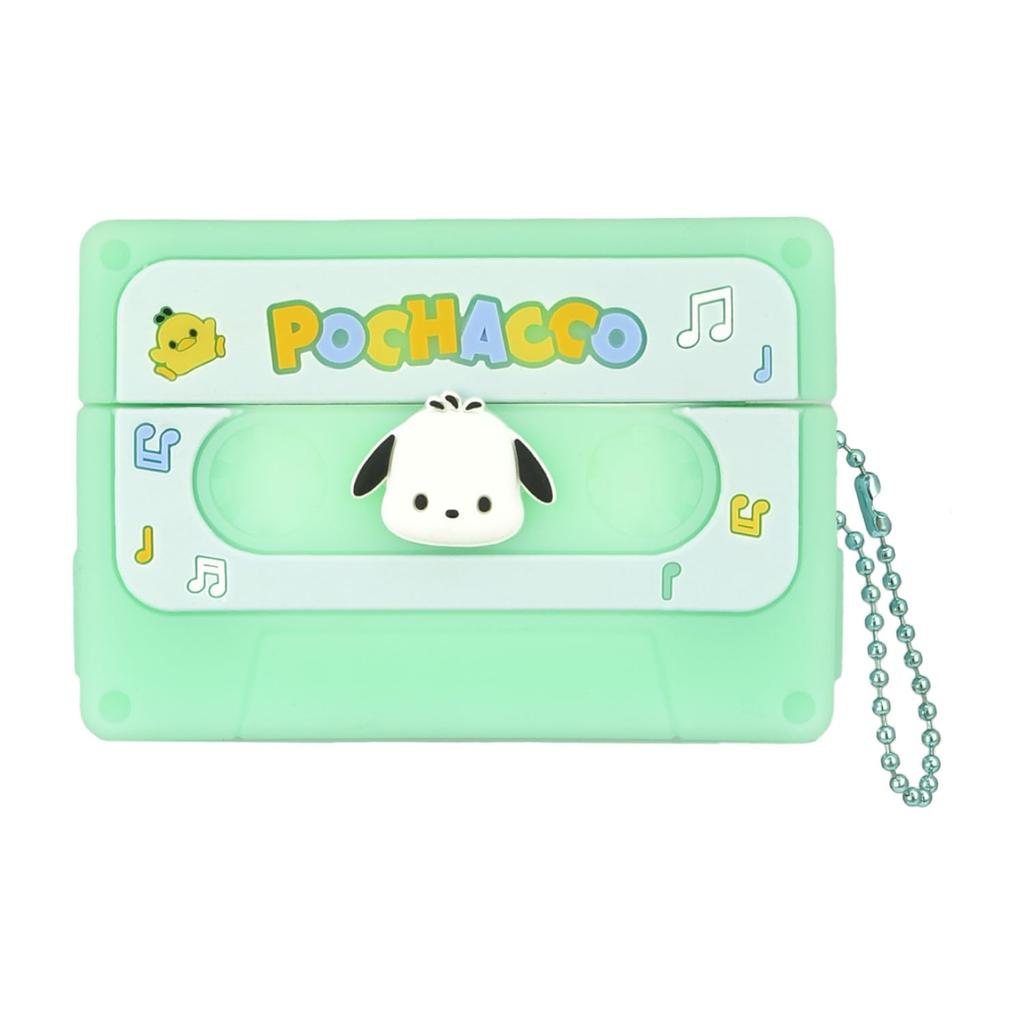 Gourmandies Sanrio Characters AirPods Pro Pro Silicone Pochacco (2nd Generation)/AirPods Case, (SANG-425PC)