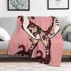 Pernirex Creatures of Sonaria Throw Blanket Hairys Furry Stuffeds Christmas Gifts Blankets