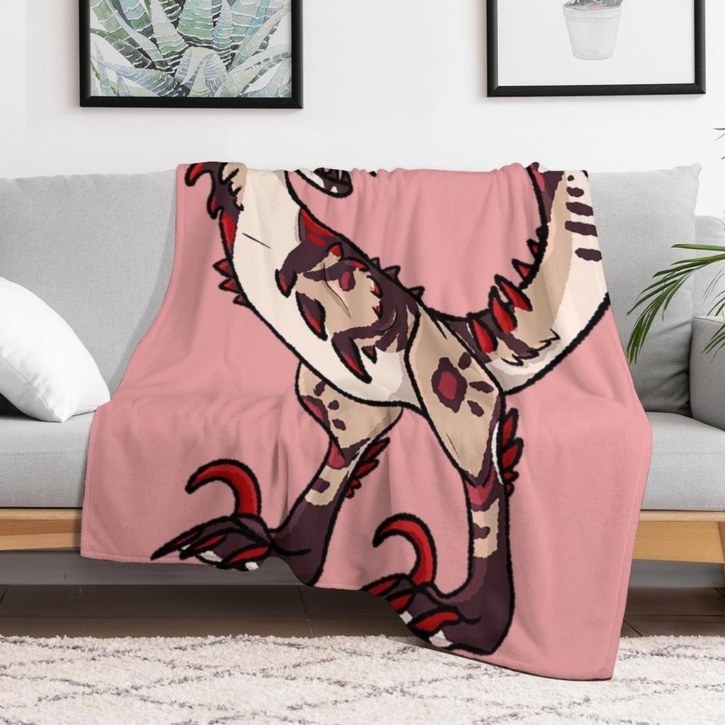 Pernirex Creatures of Sonaria Throw Blanket Hairys Furry Stuffeds Christmas Gifts Blankets