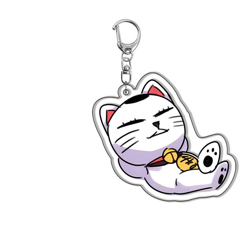 Anime Key Ring Acrylic Key Ring Cute Pendant Layered Design Dang Dang Ready Stock Dropshipping One Piece Available