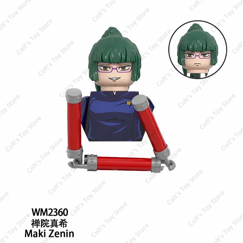 NEW Jujutsu Kaisen Toys Satoru Gojo Itadori Yuji Mini Action Figures Building Blocks Classic Japan Anime Dolls Model Kids Gifts