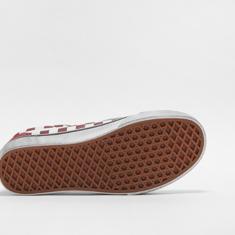 Barnes Old School   Stressed Red White Vn0007nty521