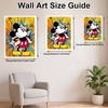 Disney DIY Diamond Painting 5d Mickey Mouse Retro Pop Art Cross Stitch Diamond Living Room Bedroom Decoration Painting