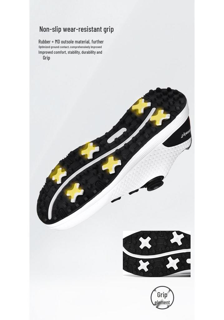 Men's Large Spikeless Golf Training Shoes