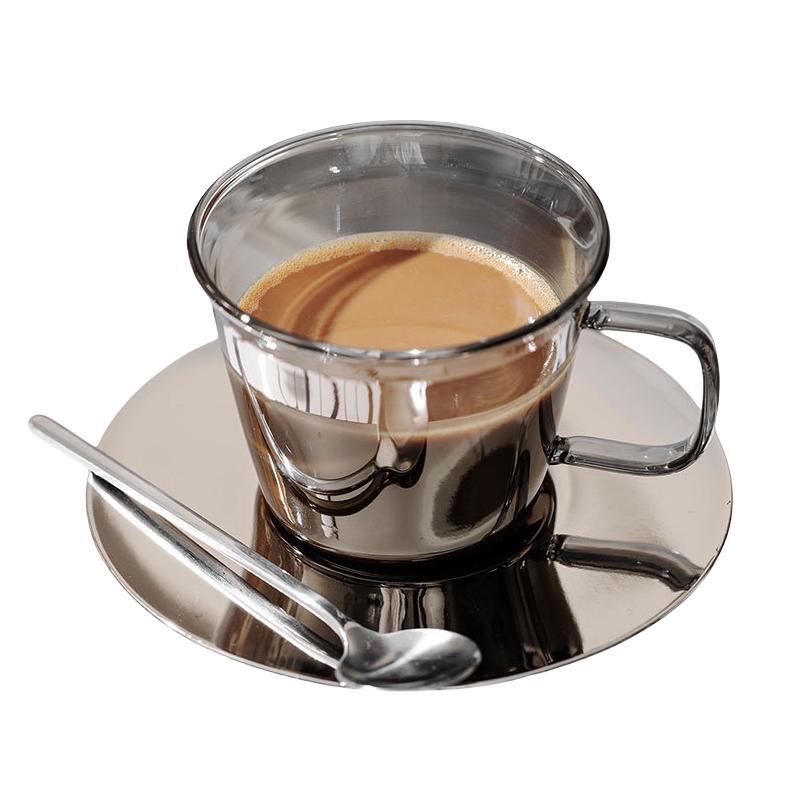 

Набір скляних чашок для кави та чаю Qianxing