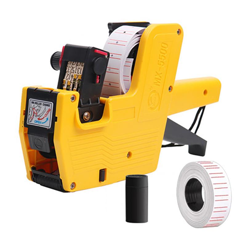 Price Tag Gun Price Labeller With Labels Introductory Package Price Tag Sticker Ink Roll