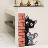 Cute Cat and Mouse Wall Stickers for Kids Room Nursery Kindergarten Decoration