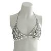 Sexy Bikini Accessories Fringed Chest Chain Body Chain Handmade Star Sequined Babes Bust