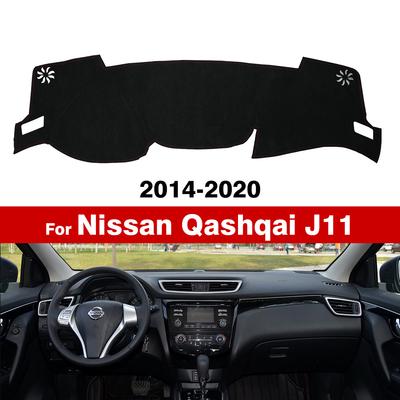 For Nissan Qashqai J11 2014 2015 2016 2017 2018 2019 2020 Dash Mat Anti-UV Carpets Car Accessories Car Dashboard Cover