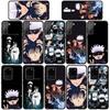 Phone Case for Samsung Galaxy S25 S23 S22 S24 Ultra FE A05 A06 A15 A16 A36 A37 A35 A54 A55 A56 A57 A25 A26 A17 Gojo Satoru Anime Jujutsu Kaisen Cover