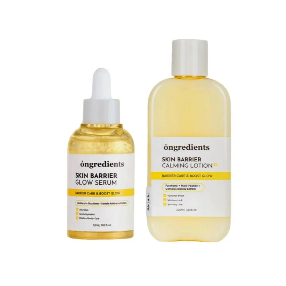 Ingredients Calming Lotion 220ml Inner Glow Serum 50ml 1 Set