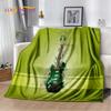Classical Guitar Electric Guitar Soft Plush Blanket,Flannel Blanket Throw Blanket for Living Room Bedroom Bed Sofa Picnic Cover