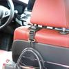 Pair Car Seats  Headrest Hook  Utility Seats  Hook  Adjustable Car Hook  Vehicle Headrest Hanger set for Secure Bag Storage