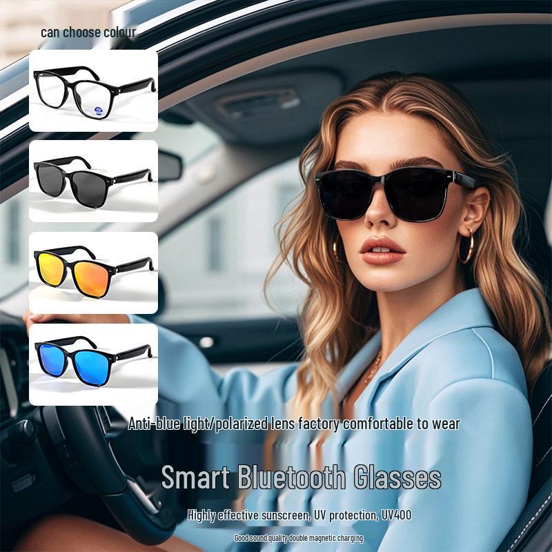 GS08 Smart Bluetooth UV Sunglasses for Driving, Fishing, Navigation, and Calls