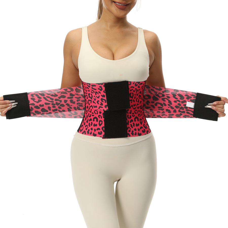 High Elastic Polyester Fitness Belly Belt Gym Waist Trimmer Postpartum Plastic Belt