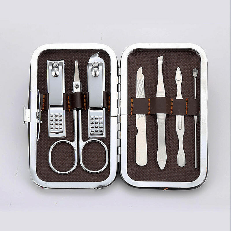 Portable Nail Clipper Set of 7 Nail Care Clippers